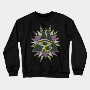 The All Seeing Eye...sees you Crewneck Sweatshirt